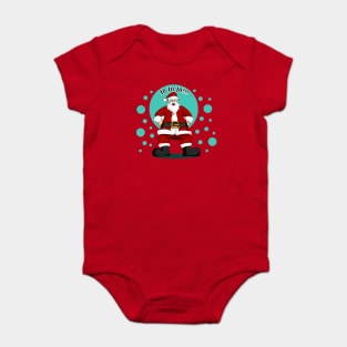 Santa Claus and his jo jo jo Baby Bodysuit